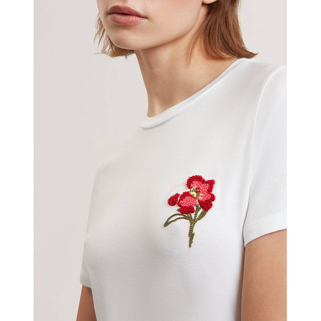 Product TED BAKER CARNELA Embroidered Logo Short Sleeve Tee base image