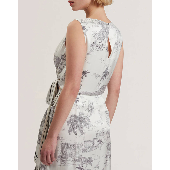 Product TED BAKER IDROA Knot Detail Sleeveless Top base image