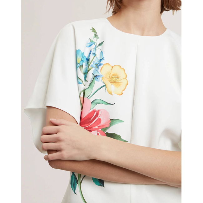 Product TED BAKER LAHNAA Slouch Sleeve Waisted Top base image