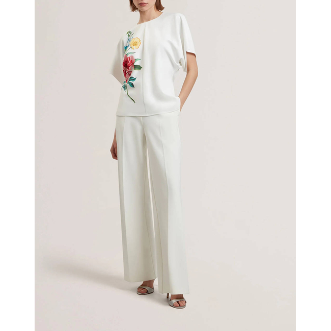 Product TED BAKER LAHNAA Slouch Sleeve Waisted Top base image
