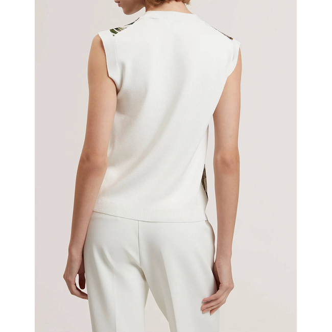 Product TED BAKER LIILEA Printed Woven Front Tank Top base image