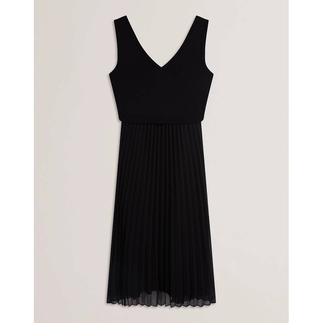 Product TED BAKER LARNAHH 1 Pleated Cami Dress with Knitted Tank base image