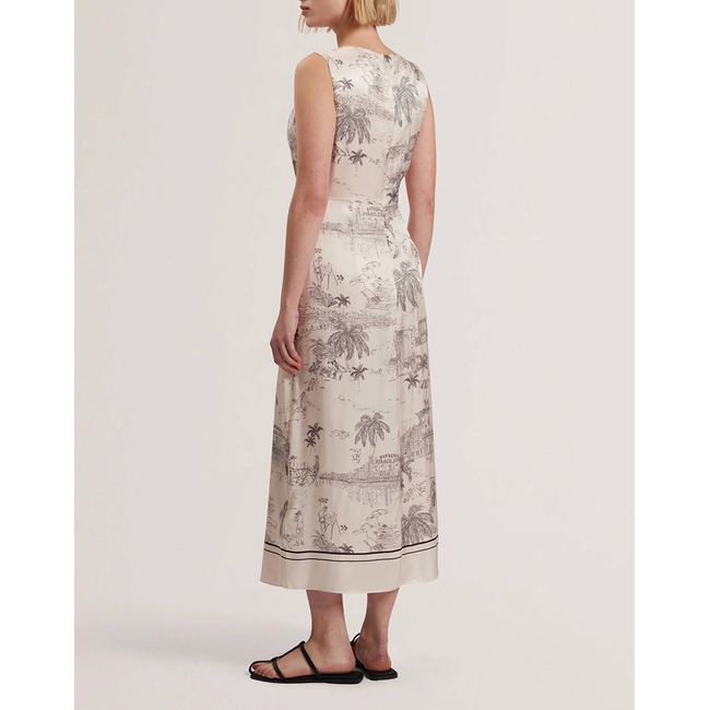 Product TED BAKER MARRONA Knot Detail Wrap Over Midi Dress base image