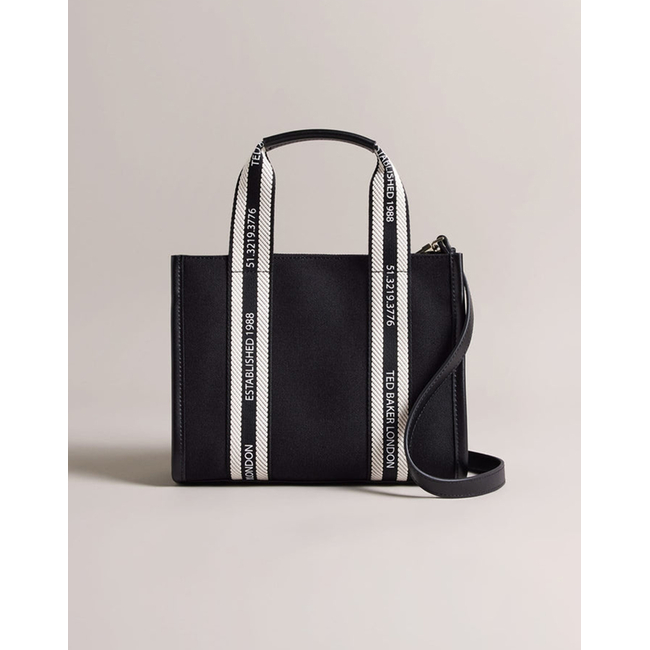 Product TED BAKER GEORJEA Branded Webbing Canvas Small Tote (Διαστάσεις: 11 x 21 x 25εκ.) base image