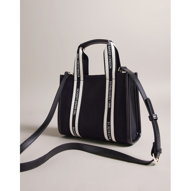 Product TED BAKER GEORJEA Branded Webbing Canvas Small Tote (Διαστάσεις: 11 x 21 x 25εκ.) base image