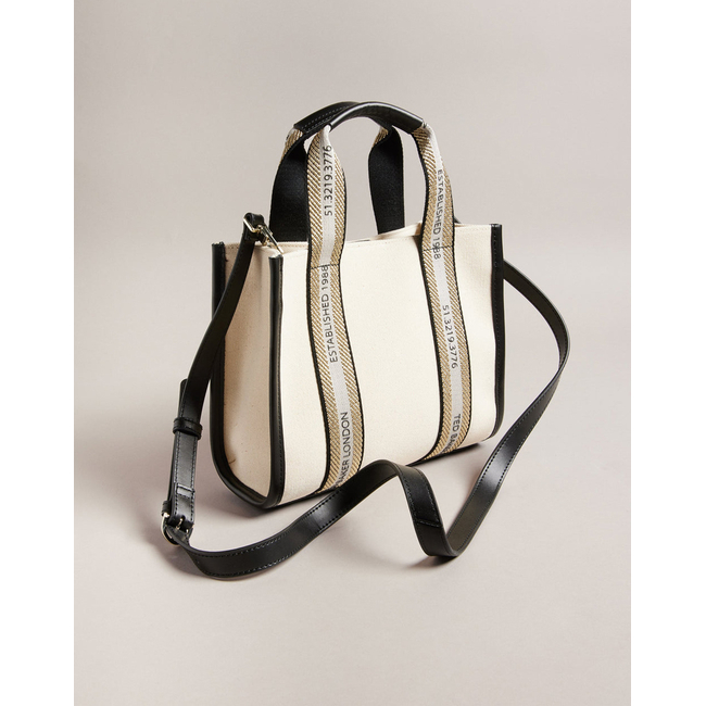 Product TED BAKER GEORJEA Branded Webbing Canvas Small Tote (Διαστάσεις: 11 x 21 x 25εκ.) base image