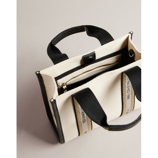 Product TED BAKER GEORJEA Branded Webbing Canvas Small Tote (Διαστάσεις: 11 x 21 x 25εκ.) base image