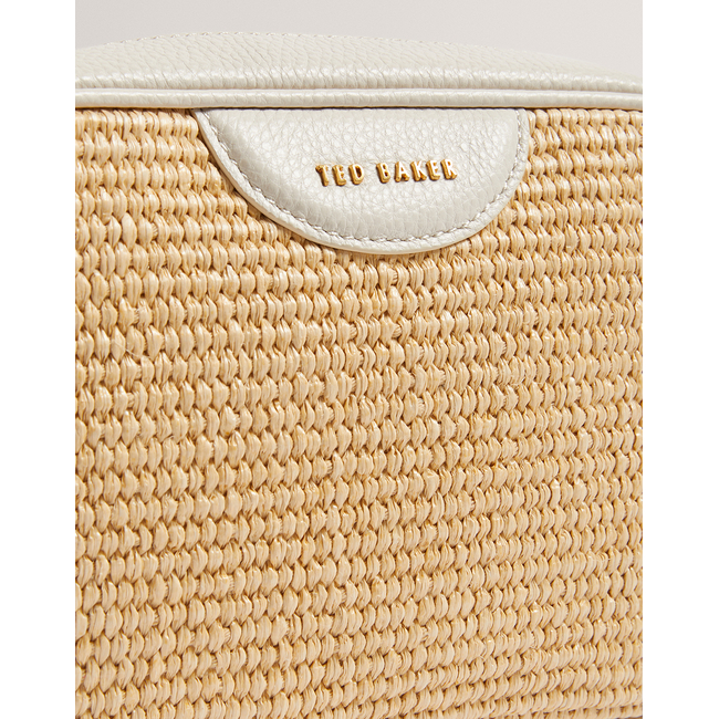 Product TED BAKER BARDAS Webbing Faux Raffia Camera Crossbody Bag (Διαστάσεις: 21 x 15 x 6εκ.) base image