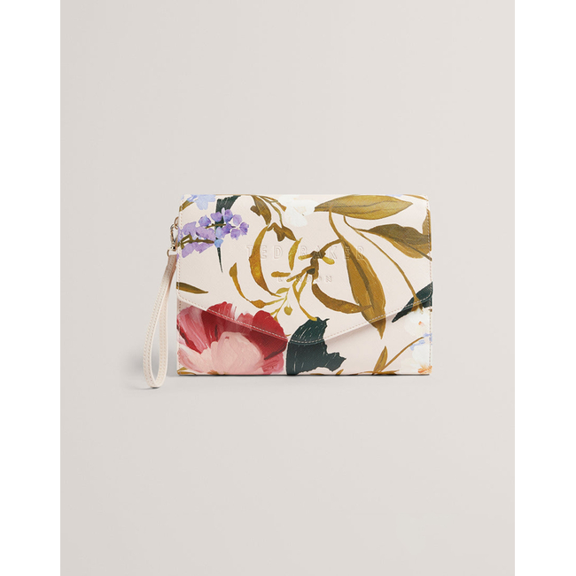 Product TED BAKER POSEII Floral Printed Icon Pouch (Dimensions: 26 x 19 x 2cm) base image