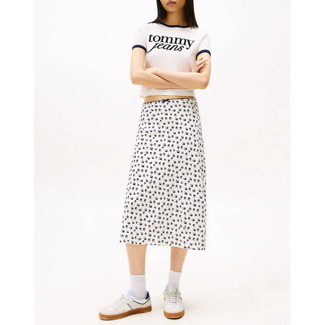 Product TOMMY JEANS TJW MIDI AOP SKIRT base image
