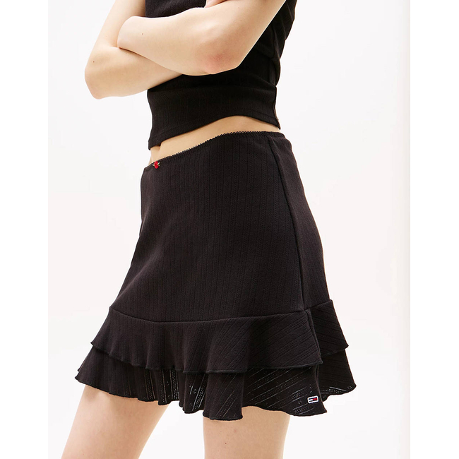 Product TOMMY JEANS TJW POINTELLE MINI SKIRT EXT base image