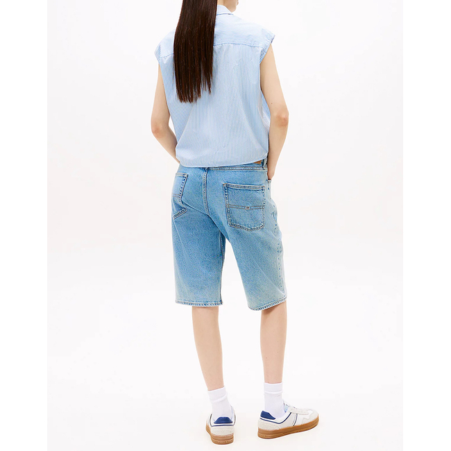 Product TOMMY JEANS TJW POPLIN FRONT KNOT SHIRT base image
