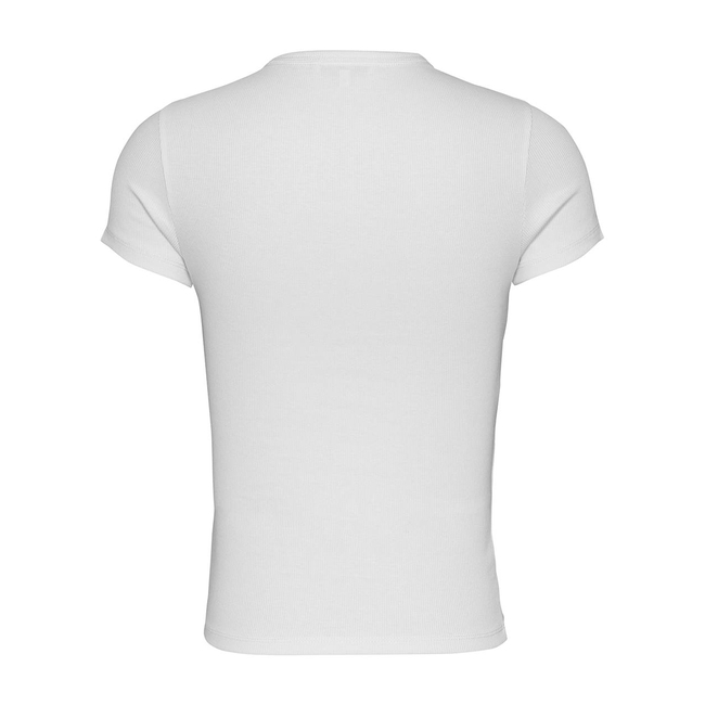 Product TOMMY JEANS TJW SLIM BADGE RIB TEE base image
