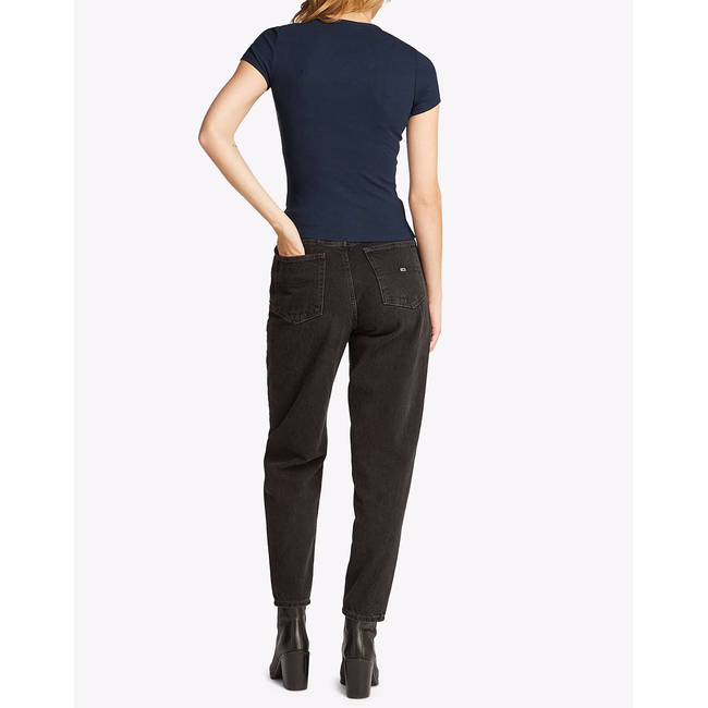 Product TOMMY JEANS TJW SLIM BADGE RIB TEE base image