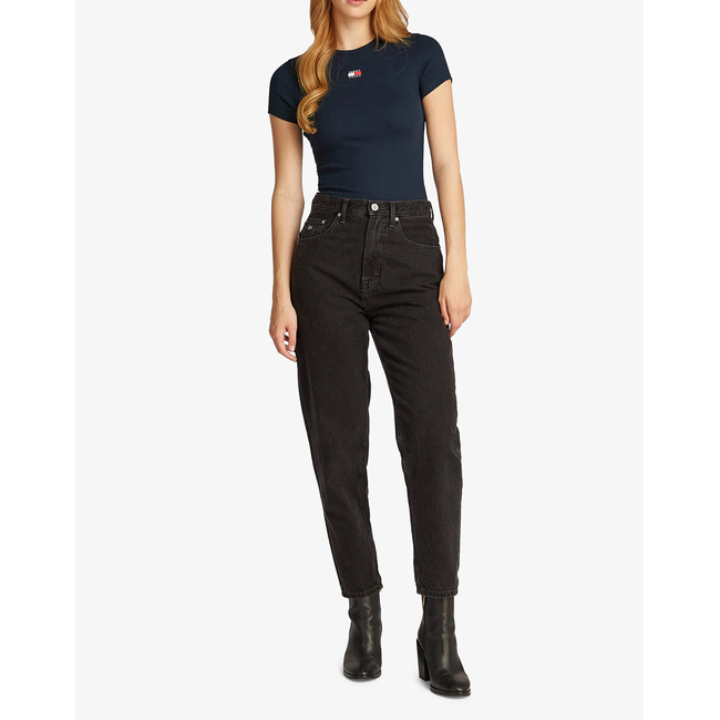 Product TOMMY JEANS TJW SLIM BADGE RIB TEE base image