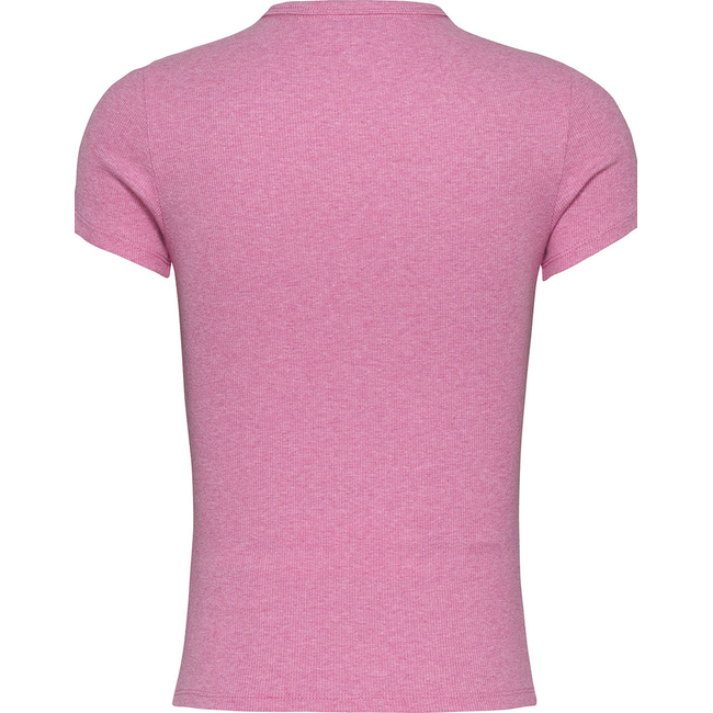 Product TOMMY JEANS TJW SLIM BADGE RIB TEE base image