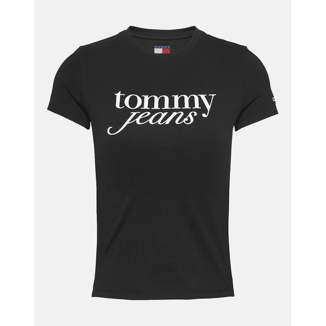 Product TOMMY JEANS TJW SLIM ESSENTIAL LOGO TEE EXT base image