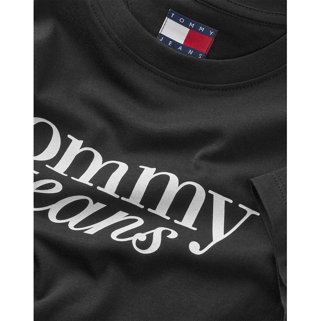 Product TOMMY JEANS TJW SLIM ESSENTIAL LOGO TEE EXT base image