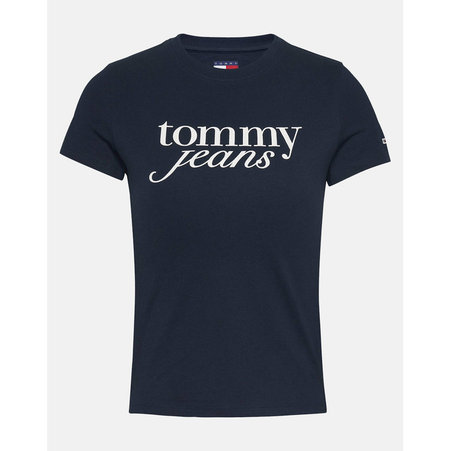 Product TOMMY JEANS TJW SLIM ESSENTIAL LOGO TEE EXT base image