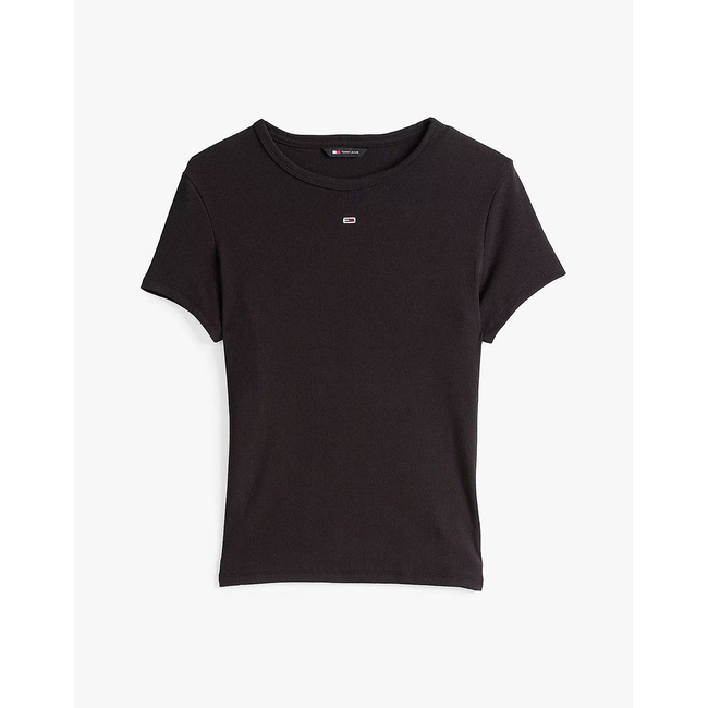Product TOMMY JEANS TJW SLIM ESSENTIAL RIB SS EXT base image