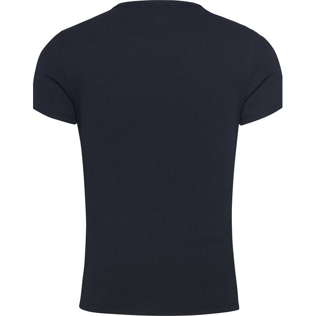 Product TOMMY JEANS TJW SLIM ESSENTIAL RIB SS EXT base image