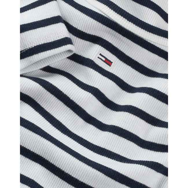 Product TOMMY JEANS TJW SLIM ESSENTIAL RIB SS EXT base image