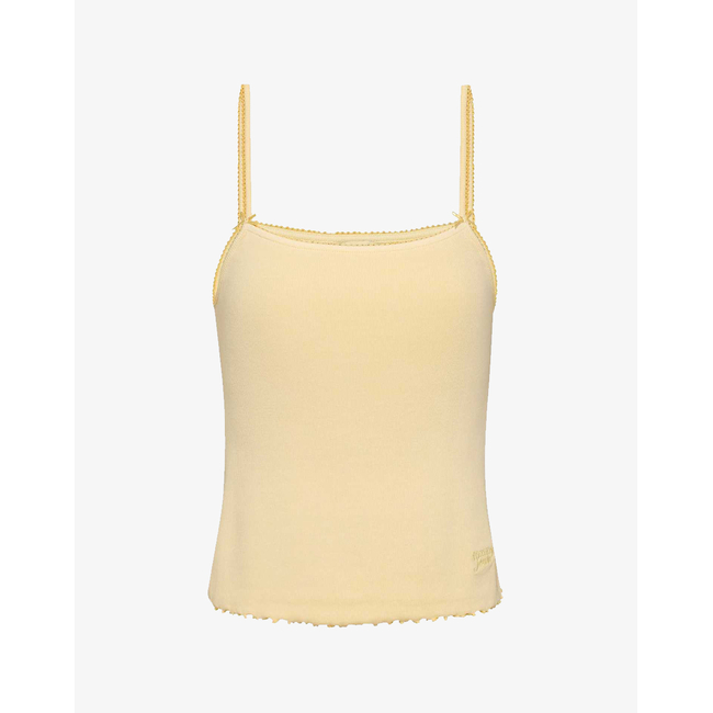 Product TOMMY JEANS TJW SLIM SCALLOP RIB TOP base image