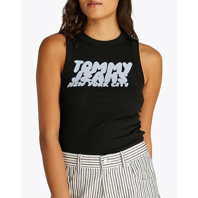 Product TOMMY JEANS TJW SLIM SH TJ BUBBLE TANK base image