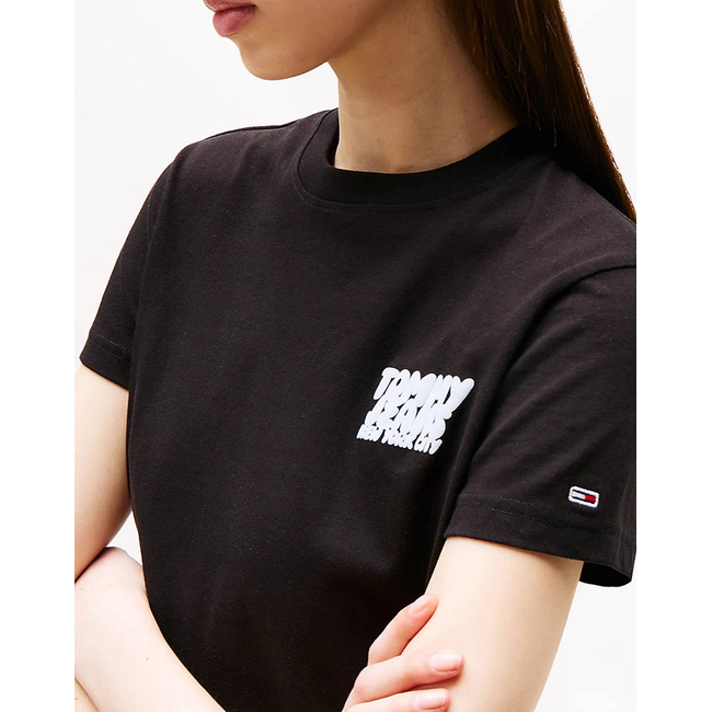 Product TOMMY JEANS TJW REG TJ BUBBLE TEE base image