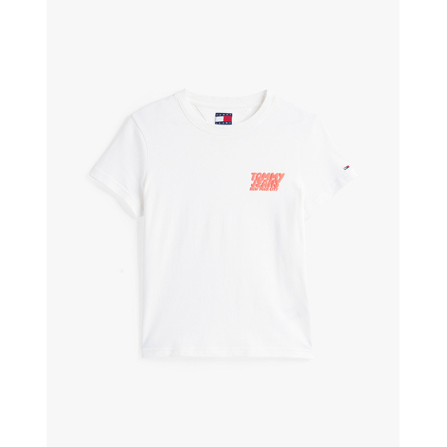 Product TOMMY JEANS TJW REG TJ BUBBLE TEE base image
