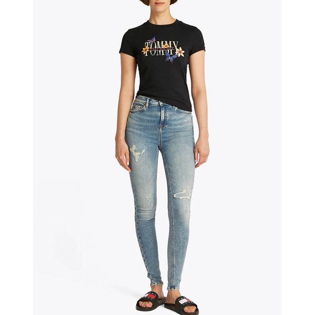 Product TOMMY JEANS TJW SLIM TJ BUTTERFLY TEE base image