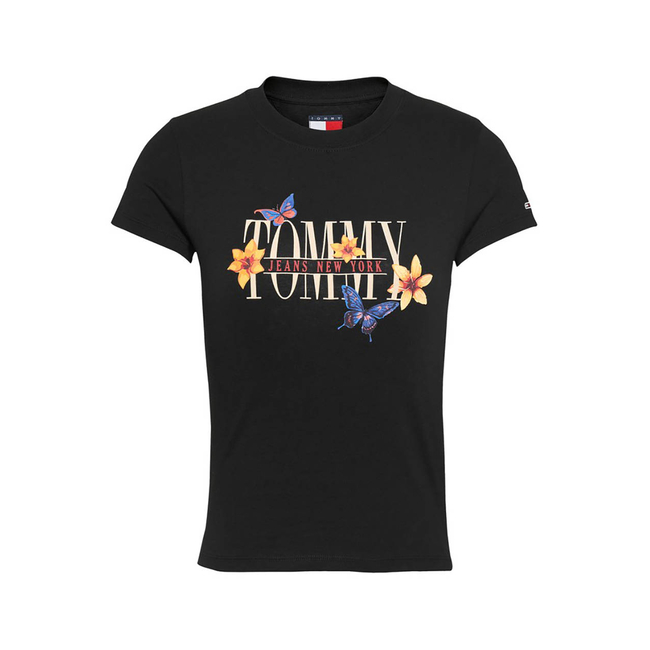 Product TOMMY JEANS TJW SLIM TJ BUTTERFLY TEE base image