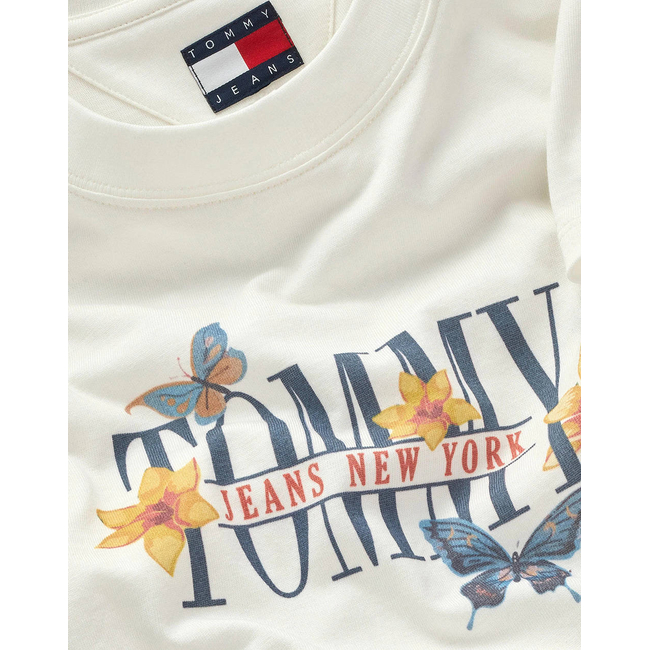 Product TOMMY JEANS TJW SLIM TJ BUTTERFLY TEE base image
