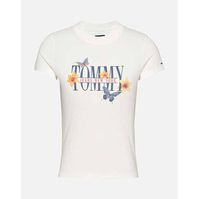 Product TOMMY JEANS TJW SLIM TJ BUTTERFLY TEE base image