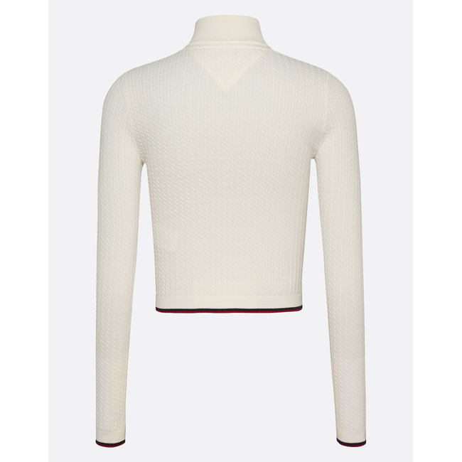 Product TOMMY JEANS TJW CABLE ZIP THRU CARDIGAN base image