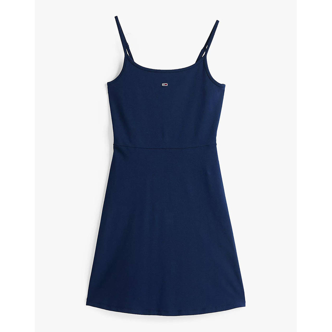 Product TOMMY JEANS TJW ESSENTIAL STRAP FLARE DRESS base image