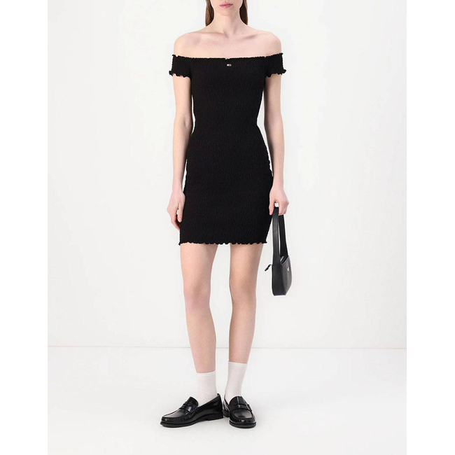 Product TOMMY JEANS TJW SMOCK BODYCON DRESS base image