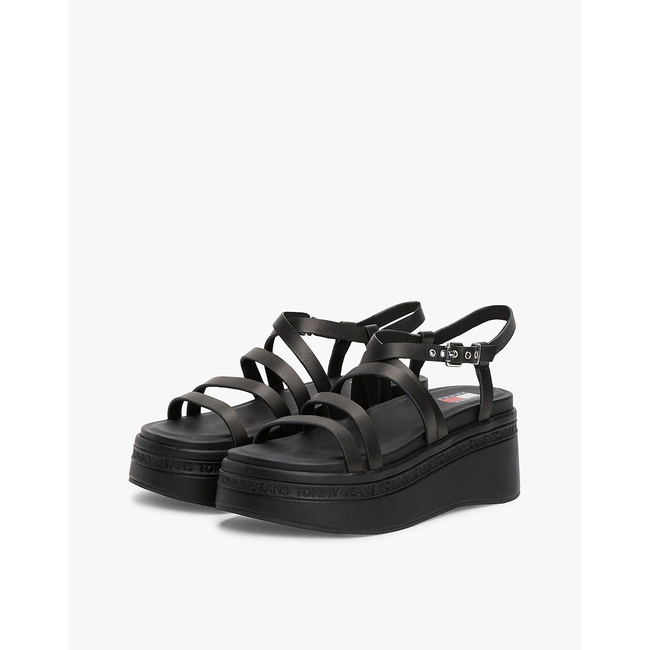 Product TOMMY JEANS TJW WEDGY STRAPPY SANDAL base image