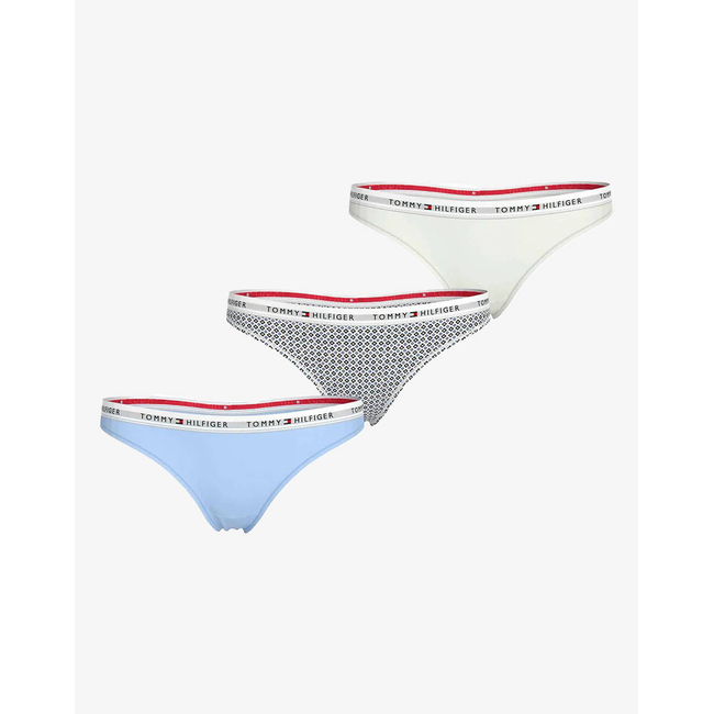 Product TOMMY HILFIGER 3 PACK THONG (EXT. SIZES) base image