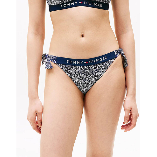 Product TOMMY HILFIGER CHEEKY SIDE TIE BIKINI PRINT base image