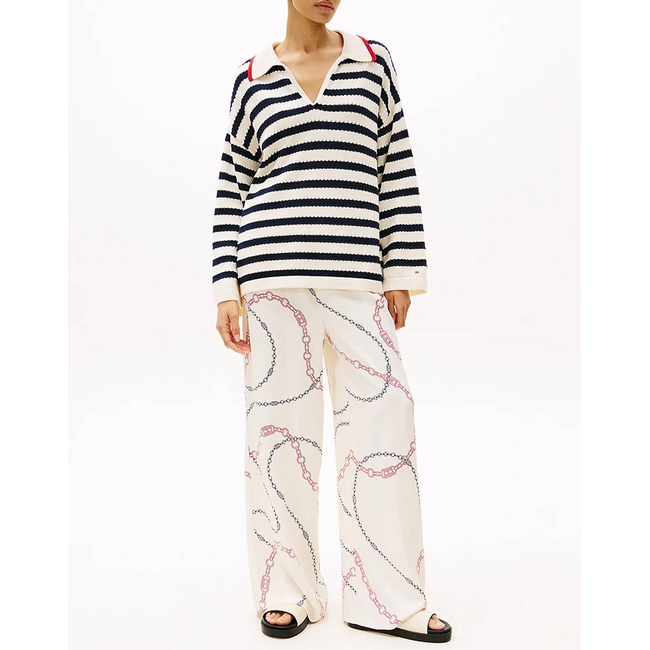 Product TOMMY HILFIGER SOFT VISCOSE WOVEN PANTS base image