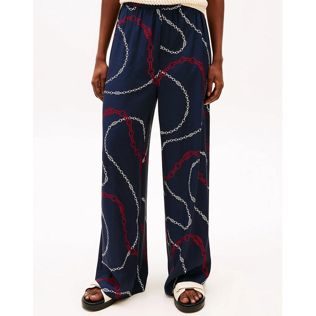 Product TOMMY HILFIGER SOFT VISCOSE WOVEN PANTS base image