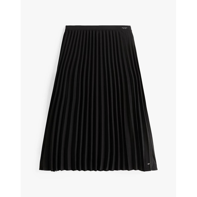 Product TOMMY HILFIGER FLUID PLEATED PULL ON MIDI SKIRT base image