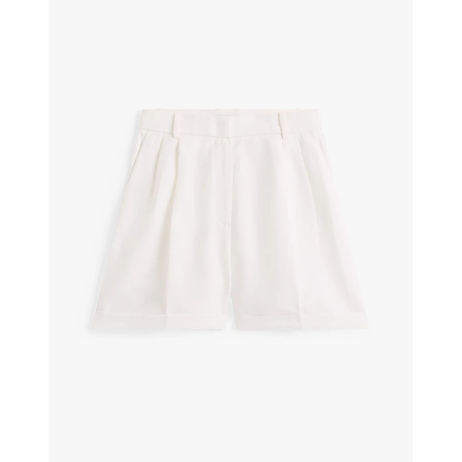 Product TOMMY HILFIGER LINEN MIX PLEATED SHORT base image