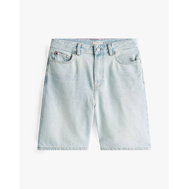 Product TOMMY HILFIGER DNM BERMUDA SHORT HW SKY base image
