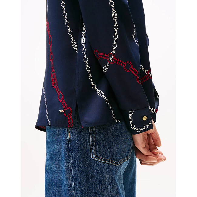 Product TOMMY HILFIGER SOFT VIS REGULAR LS SHIRT base image