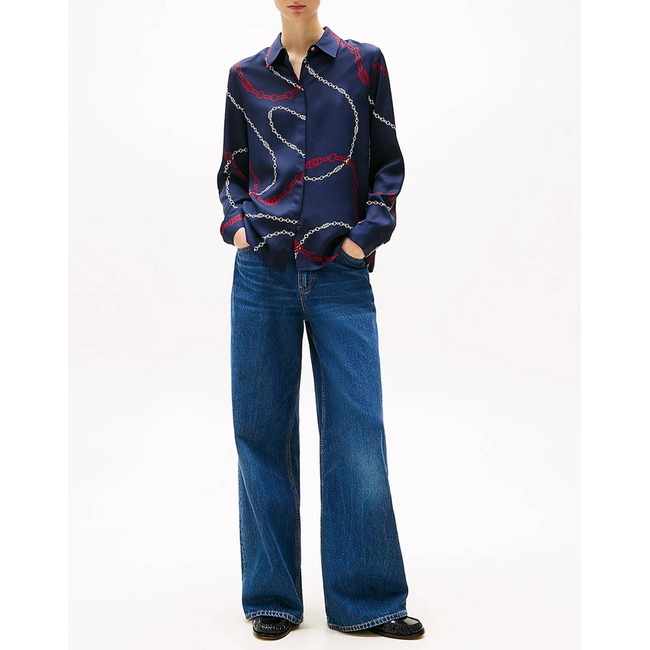 Product TOMMY HILFIGER SOFT VIS REGULAR LS SHIRT base image