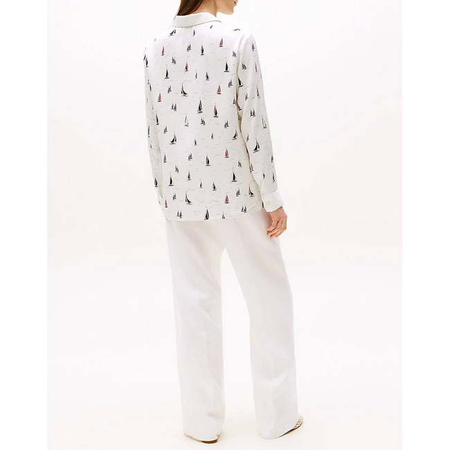 Product TOMMY HILFIGER FLUID VIS PRT REGULAR LS SHIRT base image