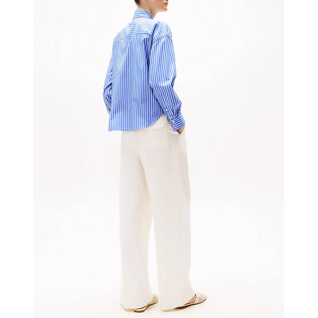 Product TOMMY HILFIGER SOFT CO BOW COLLAR LS SHIRT base image