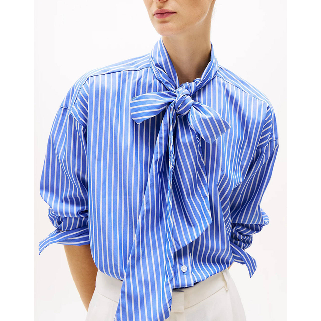 Product TOMMY HILFIGER SOFT CO BOW COLLAR LS SHIRT base image